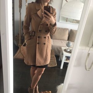 FINAL: H&M camel belted coat